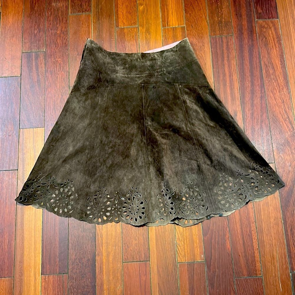 Lilly Pulitzer Suede Skirt